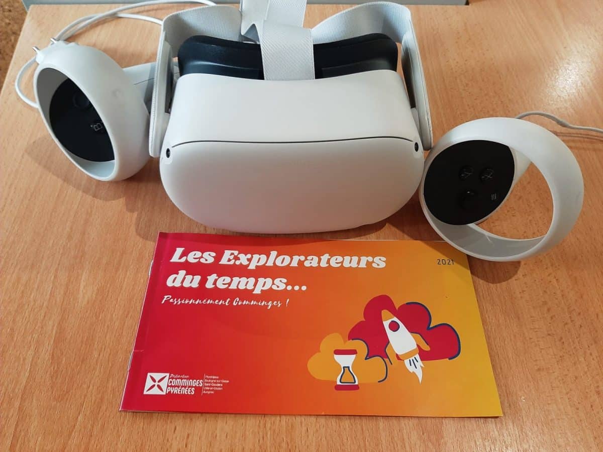 exploradores del tiempo. Cascos de RV